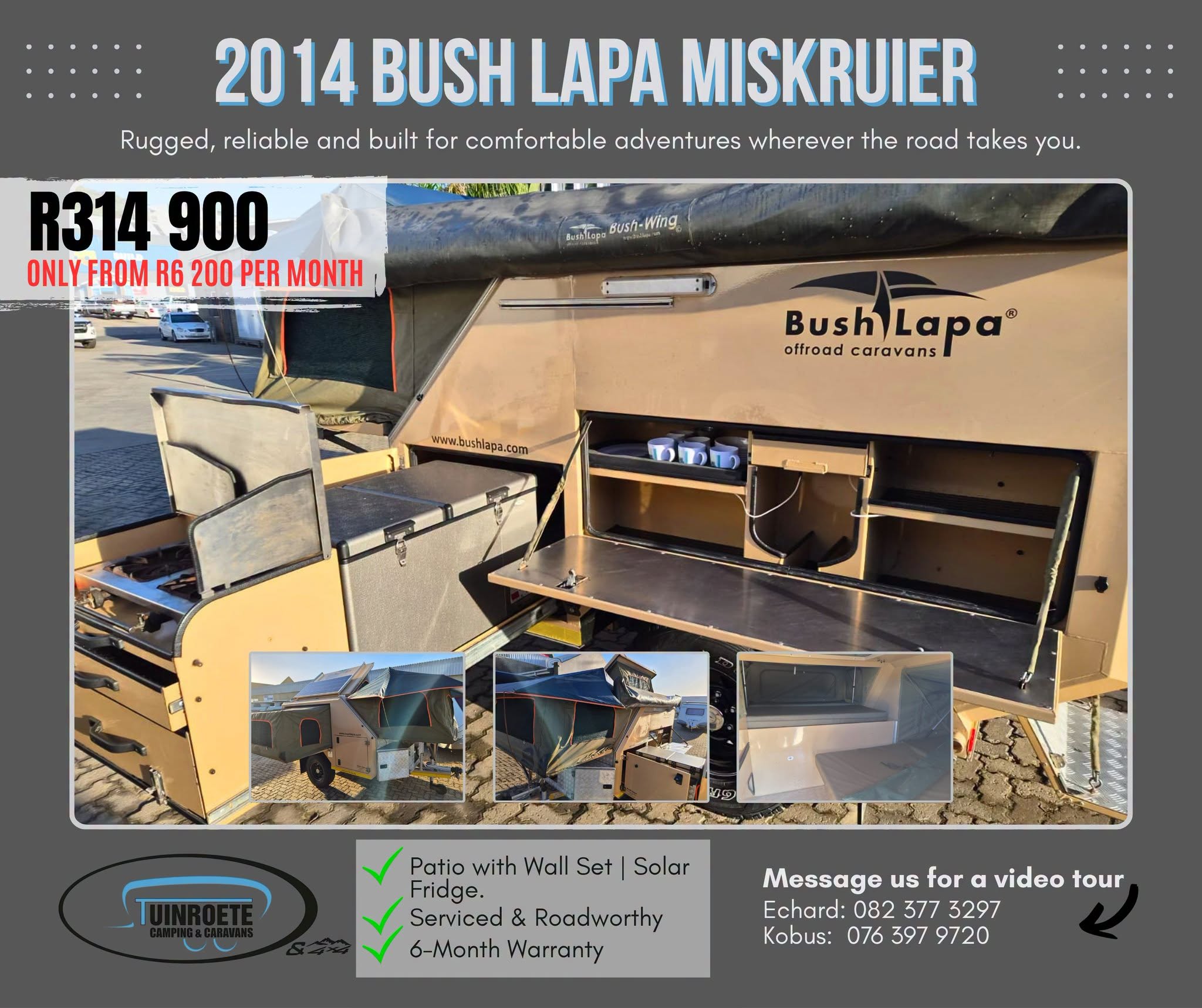 2014 Bush Lapa Miskruier 2014 Bush Lapa Miskruier